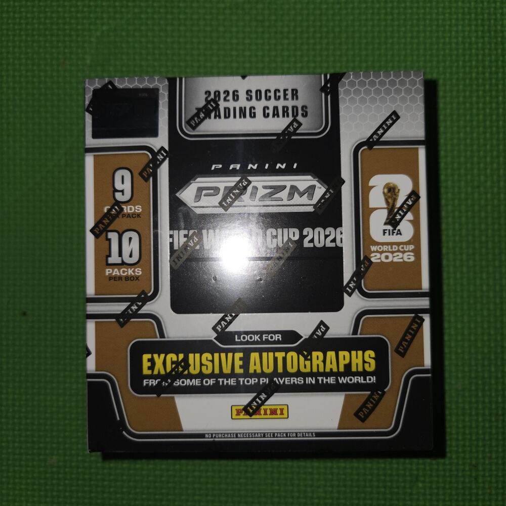 NEW SEALED 2026 Panini Prizm FIFA World Cup Hobby Preferred Box Soccer
